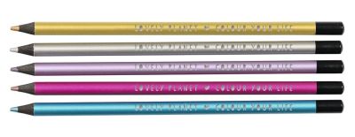 Lovely Planet 5 Buntstifte Neon oder Metallic