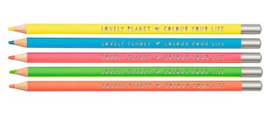 Lovely Planet 5 Buntstifte Neon oder Metallic
