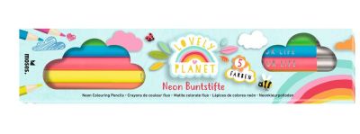 Lovely Planet 5 Buntstifte Neon oder Metallic