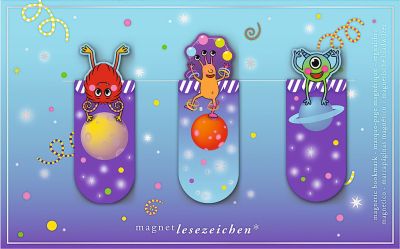 Magnetlesezeichen Monster, Superhelden, Lovely Horses oder Rainbow Love