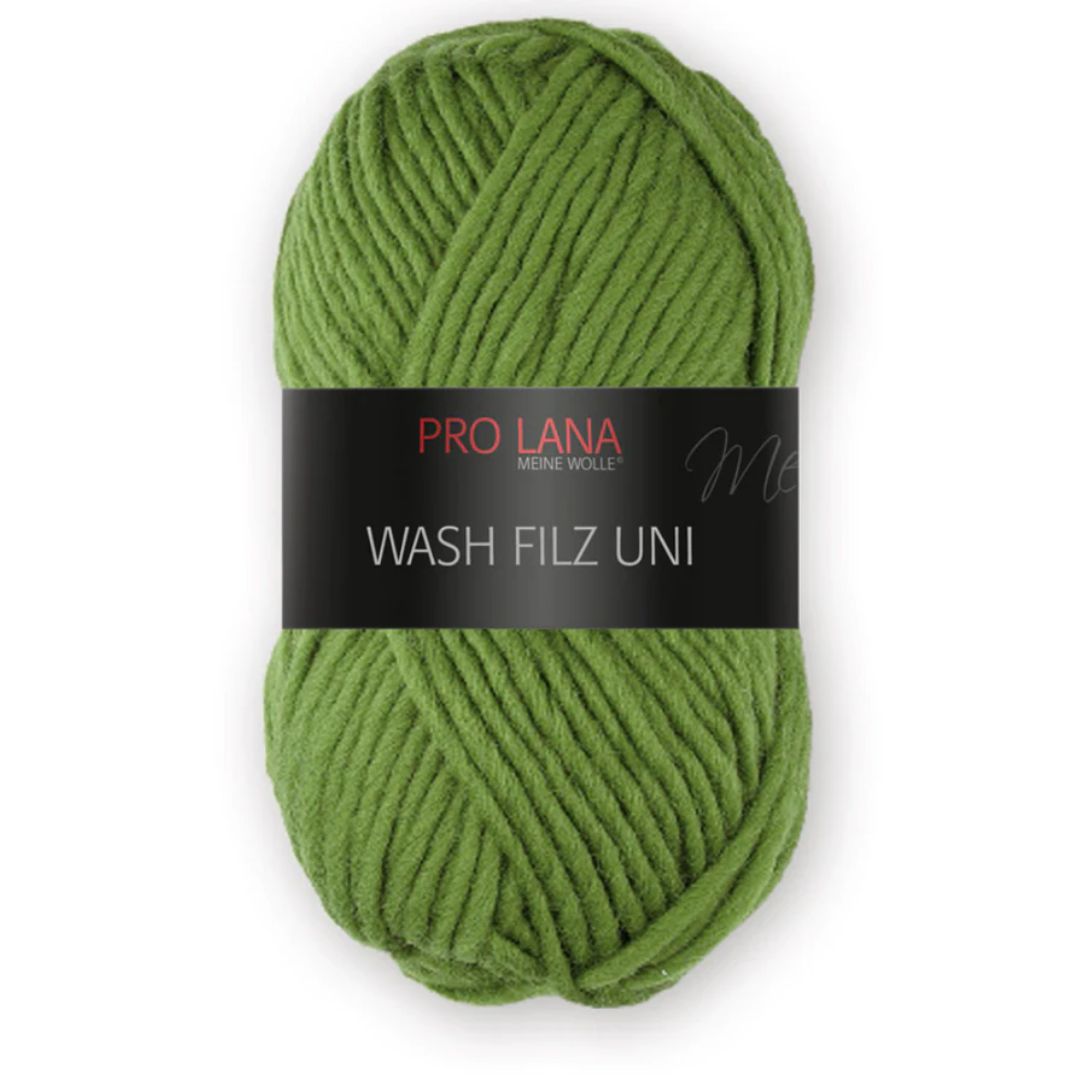 Filzwolle wiesengrün