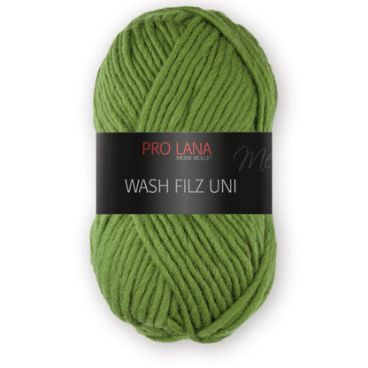 Filzwolle wiesengrün