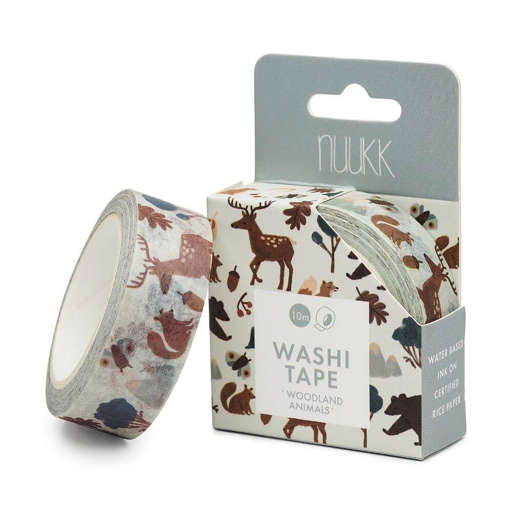 3025008 Washi Tape WALDTIERE nuukk WAS.1.02