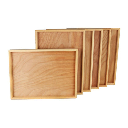 Holztablett (1 oder 6)