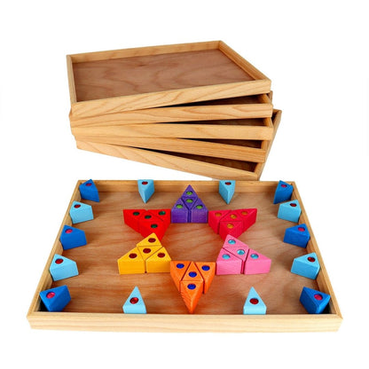 Holztablett (1 oder 6)