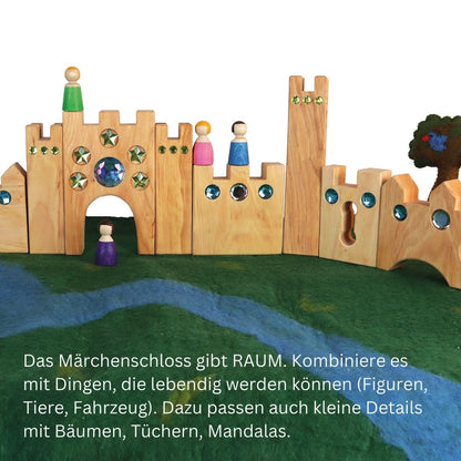 Bauspiel Kleines Märchenschloss (10 Teile)