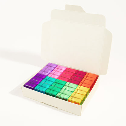 Bauspiel Lichtbausteine (20 Stück) Pastell
