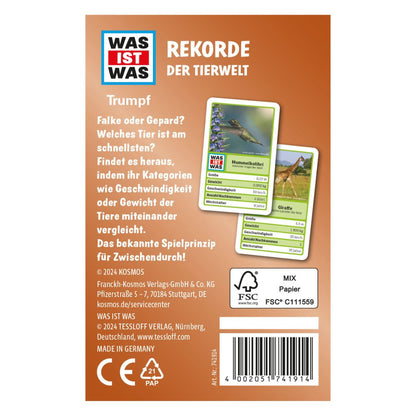 WAS IST WAS Trumpf Rekorde der Tierwelt