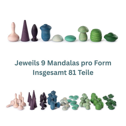 Cold Mandala Mix - 81 Teile