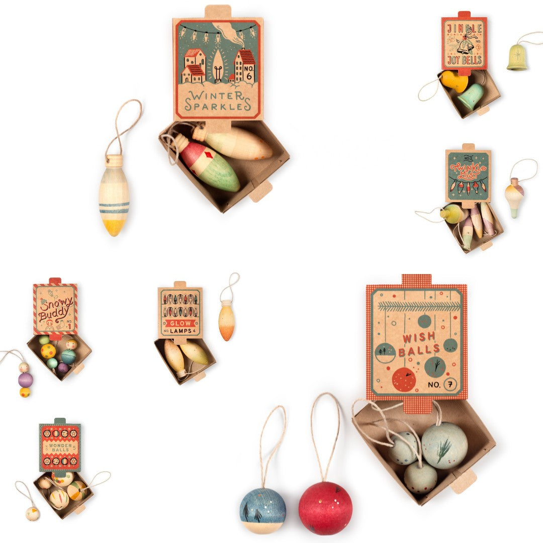 Jingle Joy Bells No3 Grapat Ornaments