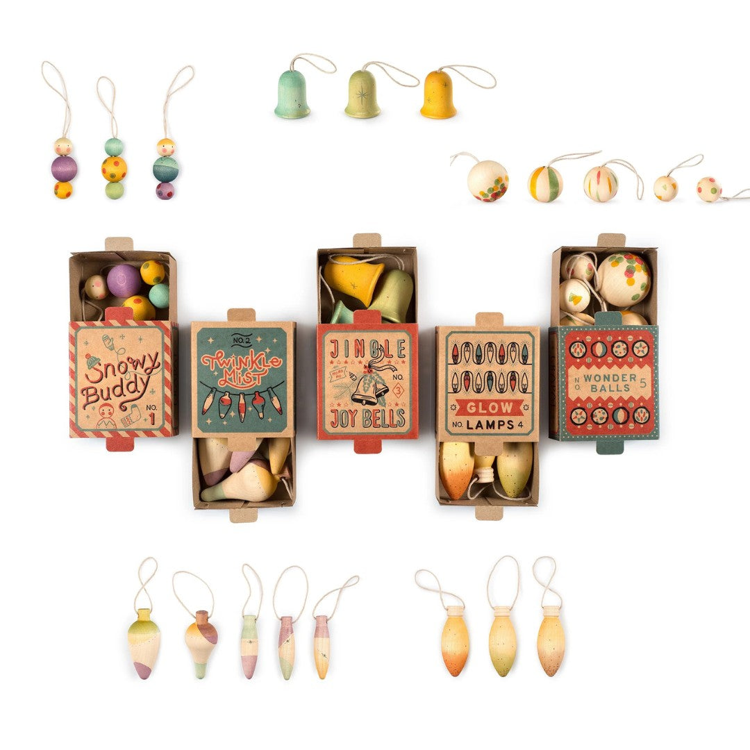 Jingle Joy Bells No3 Grapat Ornaments
