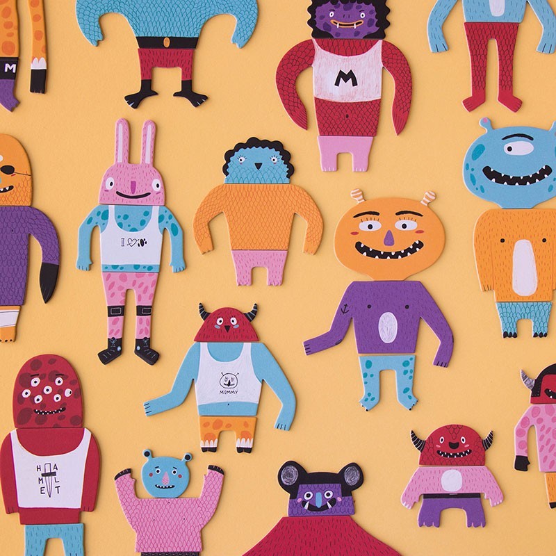 Reaktionsspiel My Monsters (5+)