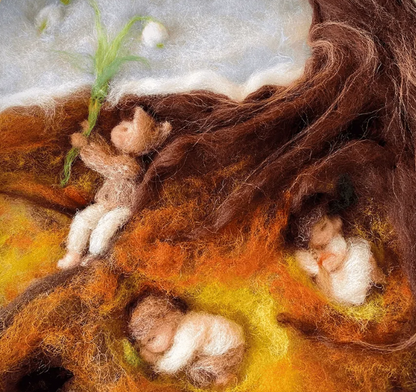 Wurzelkinder - aufkeimender Frühling (Het Wol Feetje)