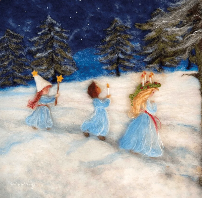 Lucia Parade (Het Wol Feetje)