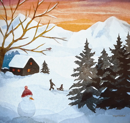 Schlittenlied (Vogel Geluk)