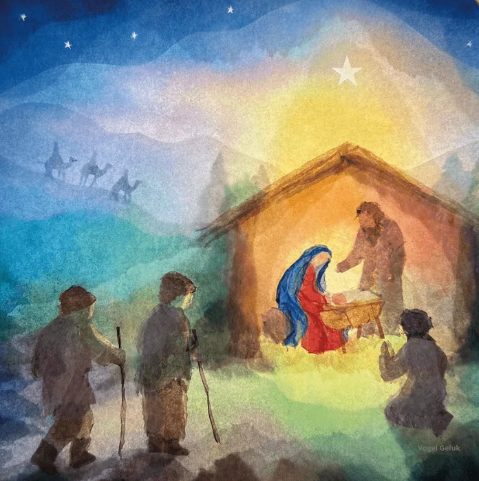 Josef und Maria (Vogel Geluk)