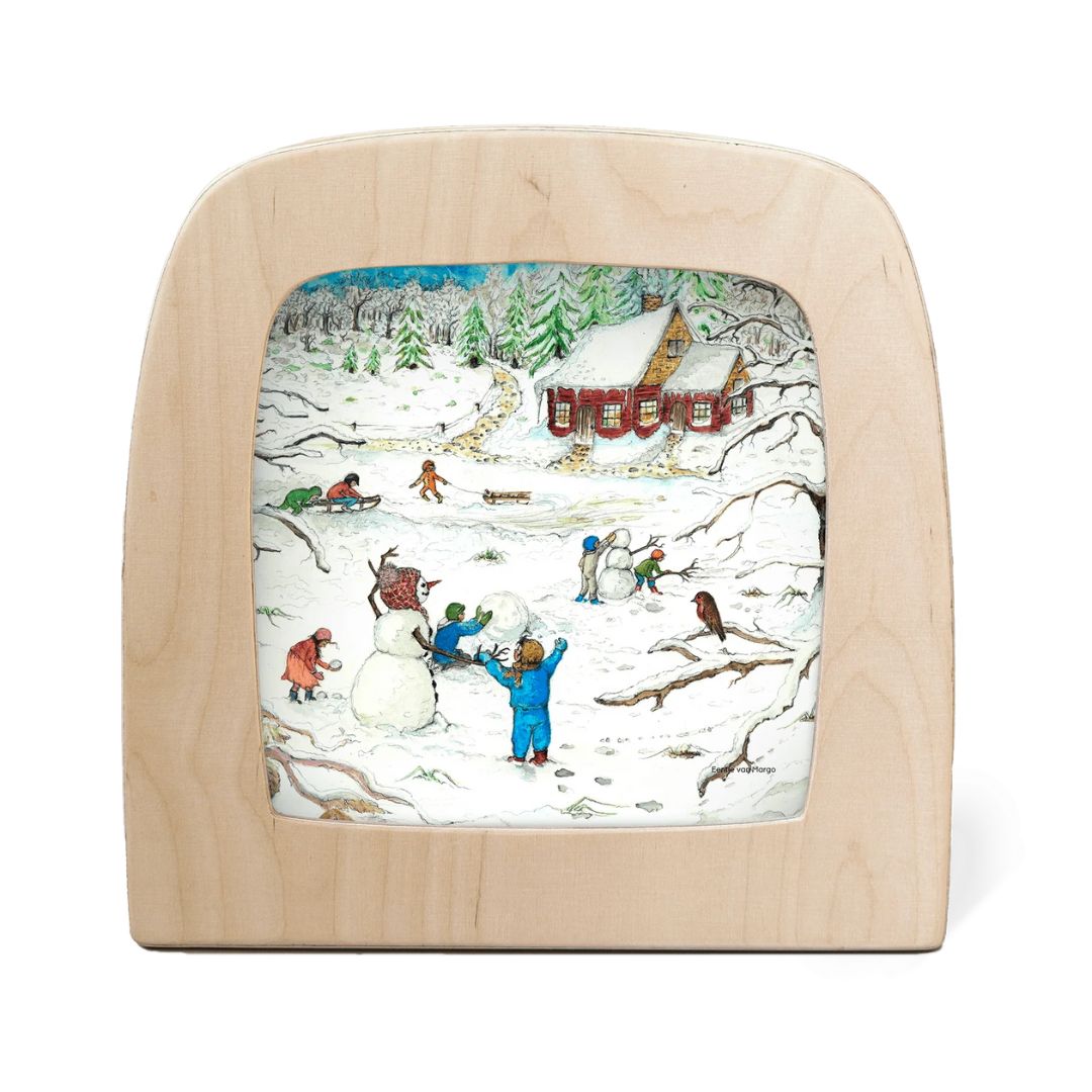 Red Cottage: Winter (Eentje van Margo)