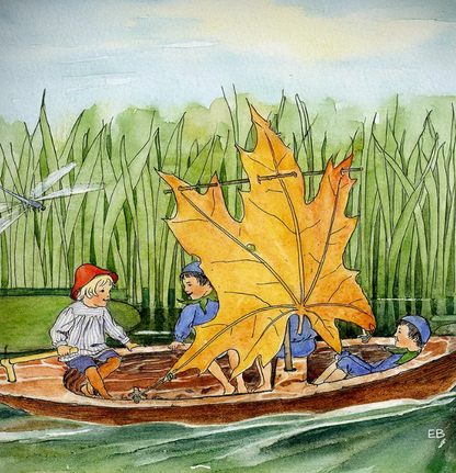 Peter in Blueberry (Elsa Beskow)