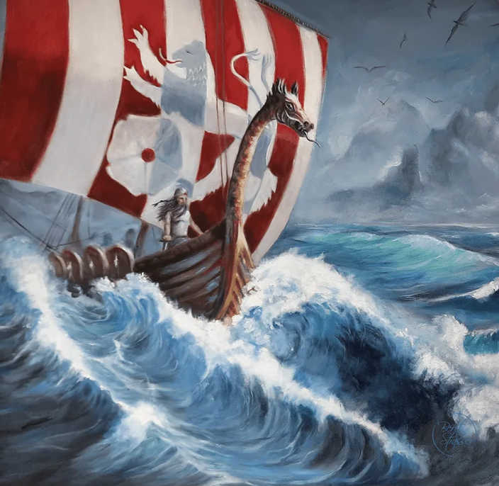 Viking Ship (Berit Strasser)