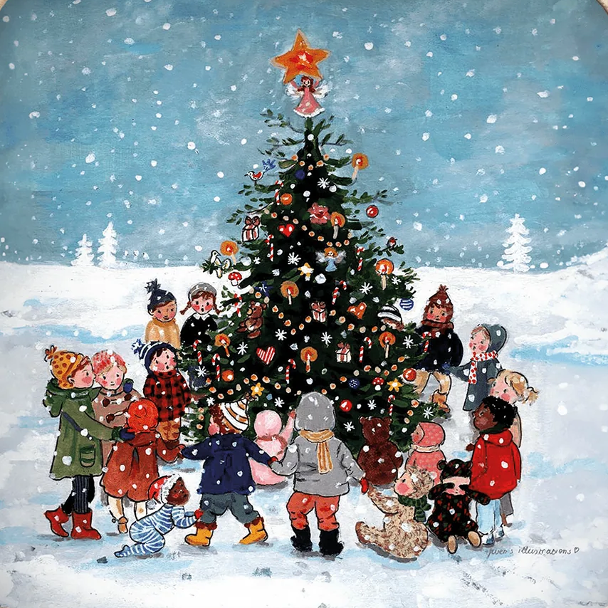 Snowy Decorations (Gwen's Illustrationen)