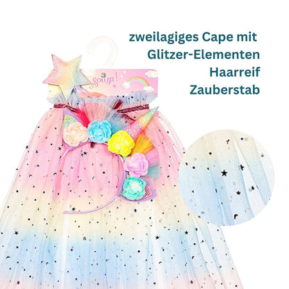 Einhornkostüm Set 3tlg.