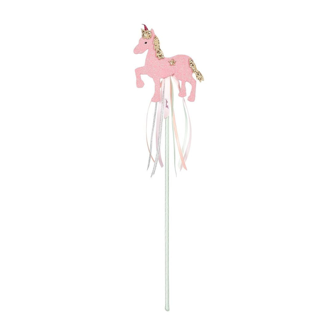 Zauberstab Unicorn - glitzerpink