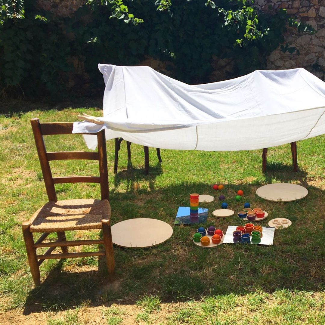 Große Spielklammer für Spieltücher