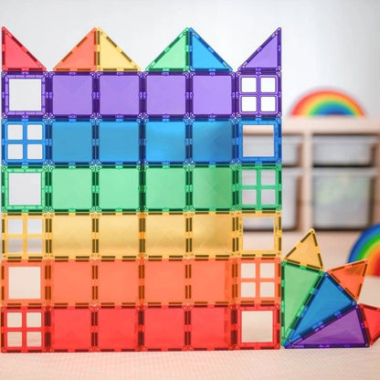 Connetix Magnetbausteine Rainbow Starter Pack 60 Teile