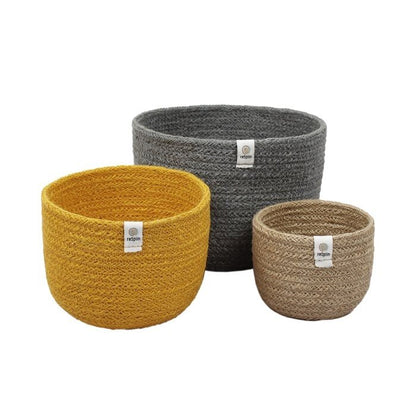 5001001 3 Körbchen aus Jute tall-jute-basket-set-beach