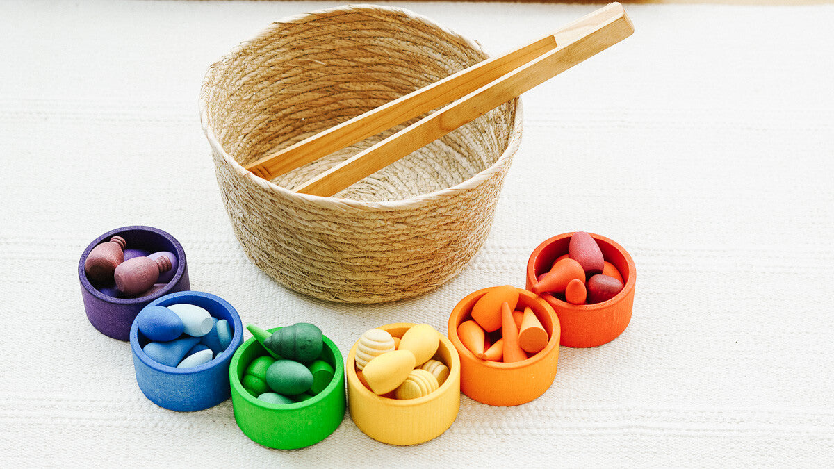 Holzfiguren für Kinder - Holzsppielzeug - Mandalas von Grapat