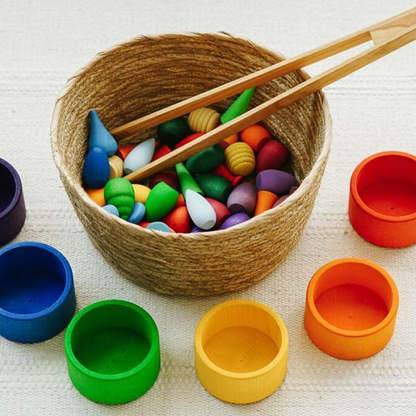 Mandala Half Spheres - Rote Halbkugeln