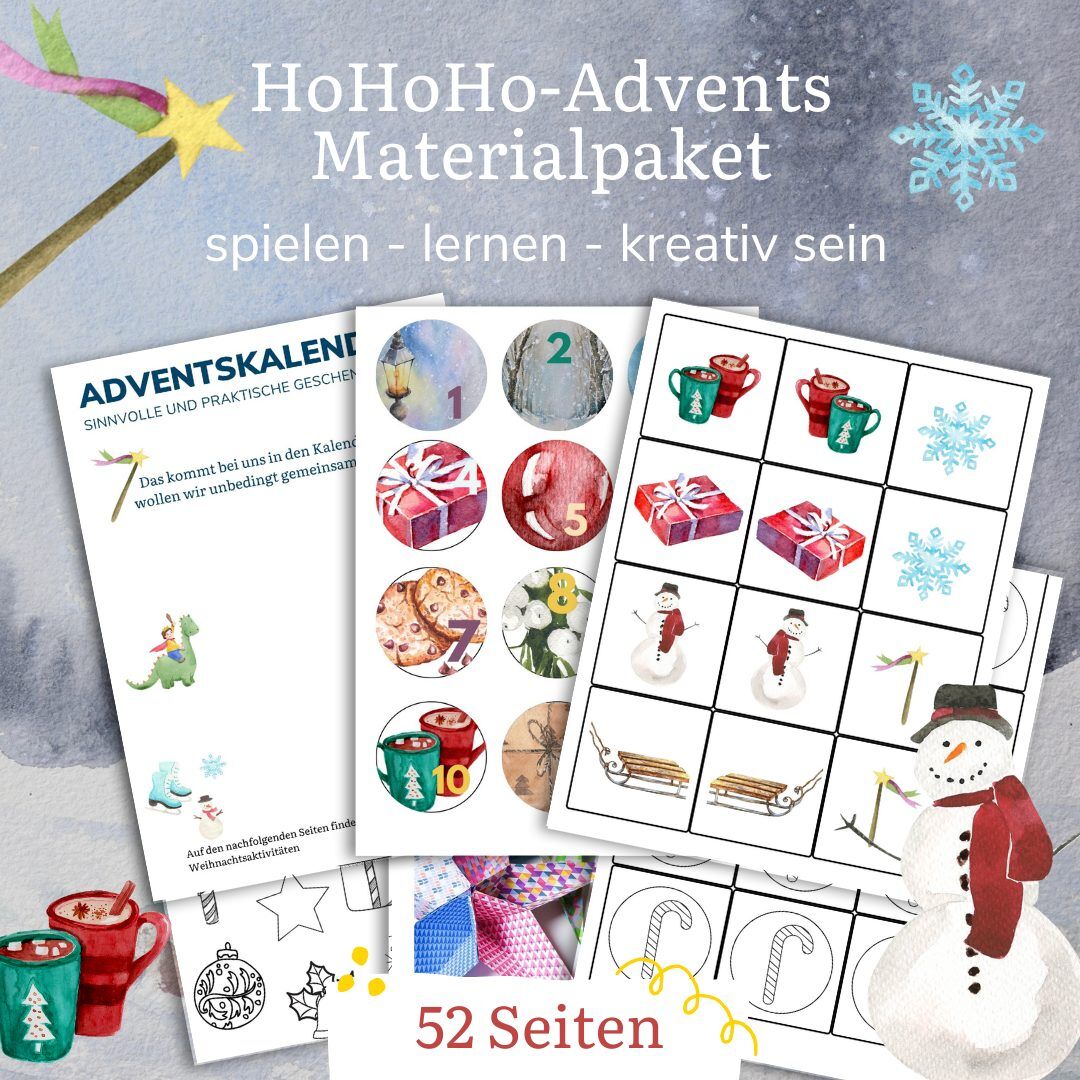 Kreative Spielideen im Advent - Adventskalender gestalten für Kinder - 03