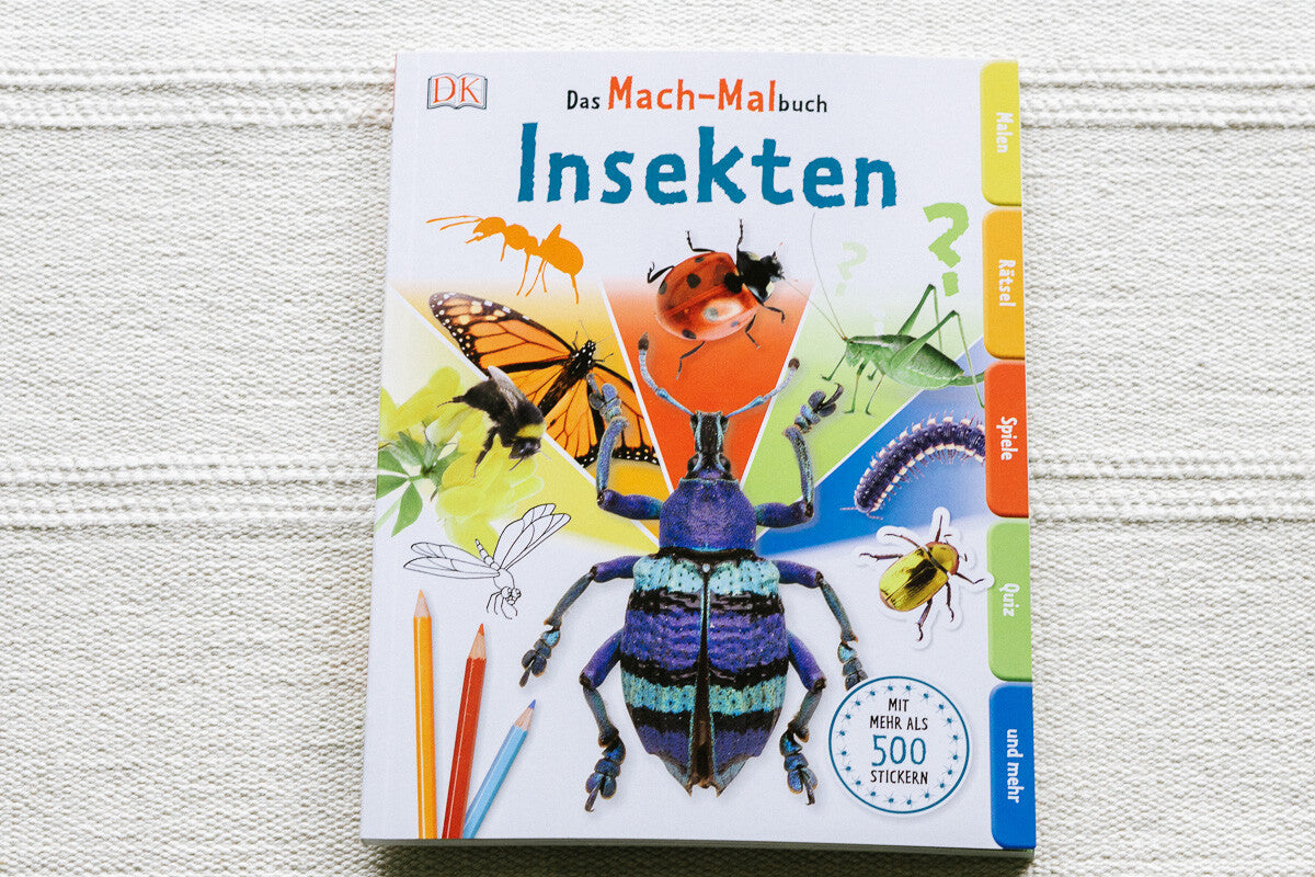 Das Mach-Malbuch Insekten