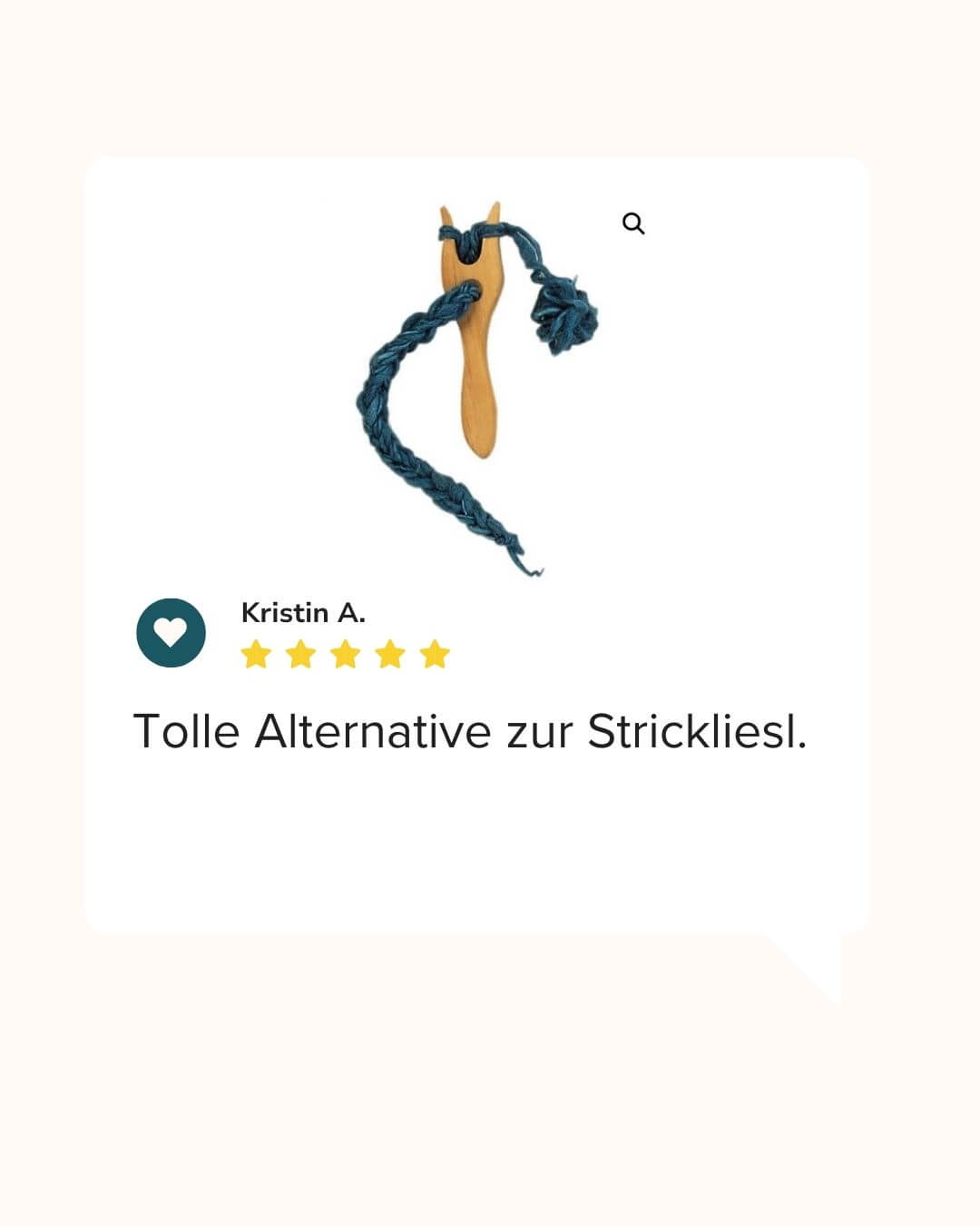 Strickgabel Rezension Shop