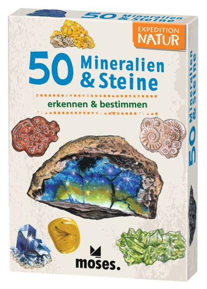 50 Mineralien und Steine