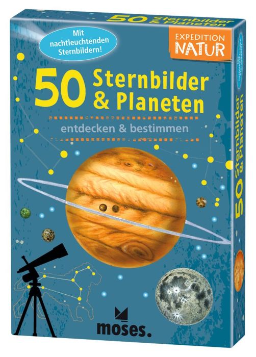 50 Sternbilder und Planeten